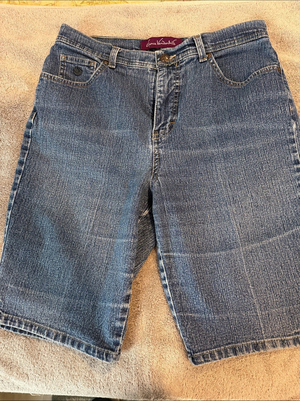 Gloria Vanderbilt Blue Women's Denim Shorts